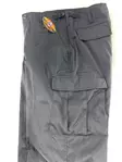 Reisitaskuhousut musta cargo pocket - Reisitaskuhousut - HO566 - 4
