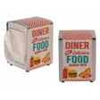 Servettiteline, Diner Food - Servetit - PRT1016 - 1