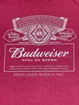 T-paita Budweiser Red Heather - T-paidat - TP1326 - 2