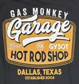 T-paita, Gas Monkey Rusty Hot Rod - T-paidat - GMG76 - 3