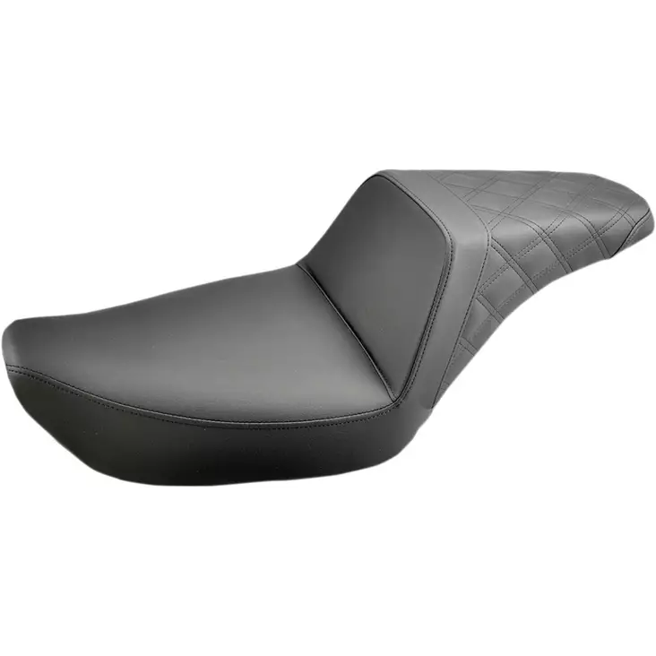 2-UP SEAT STEP UP FRONT|REAR SADDLEHYDE™|SADDLEGEL™ BLACK - Satulat ja satulanpäälliset - 08030566 - 1