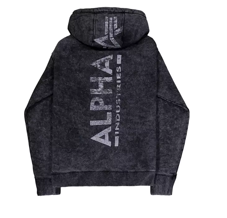 Alpha Huppari Backprint Vintage - Hupparit - ALP136 - 1