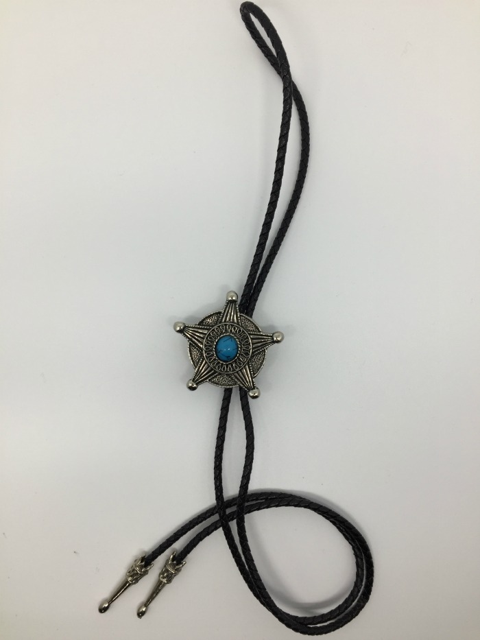 BOLO tähti, sininen kivi - Kravatit ja bolo - BA266 - 1