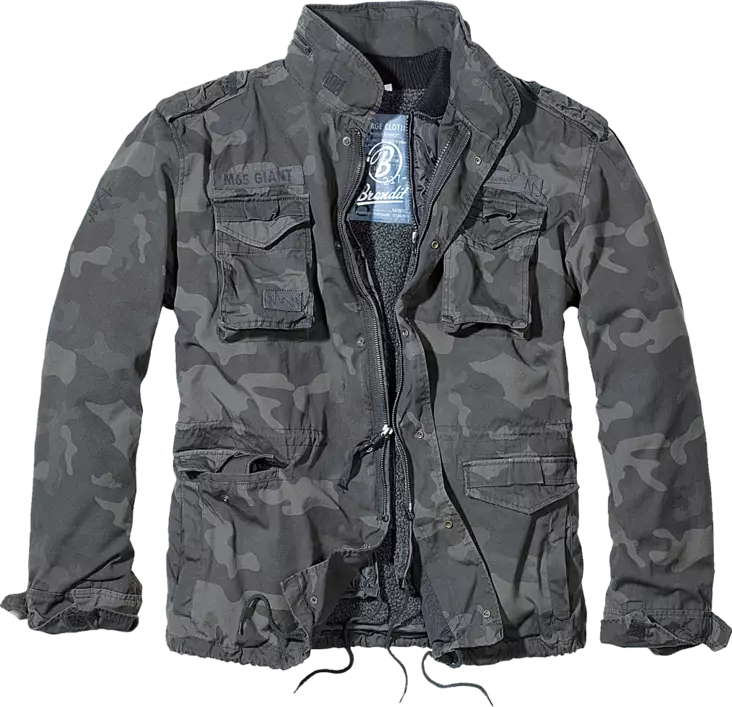 Brandit giant darkcamo M-65 maiharitakki - Talvitakit - T436 - 1