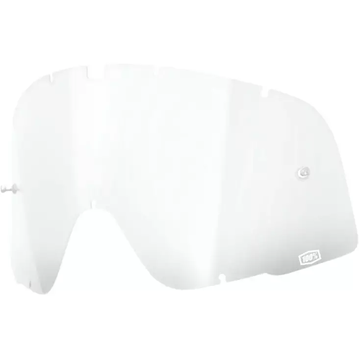 CLEAR REPLACEMENT LENS FOR 100% BARSTOW GOGGLES - Ajolasien tarvikkeet - 26020576 - 1