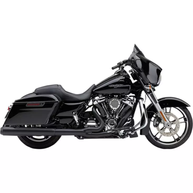 EXHAUST SYSTEM 2-INTO-1 EL DIABLO RAVEN BLACK - Pakoputket ja niiden osat - 18002216 - 1