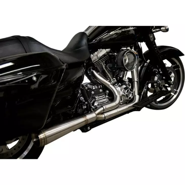 EXHAUST SYSTEM ASSAULT 2-INTO-1 STRAIGHT RAW - Pakoputket ja niiden osat - 18002206 - 1
