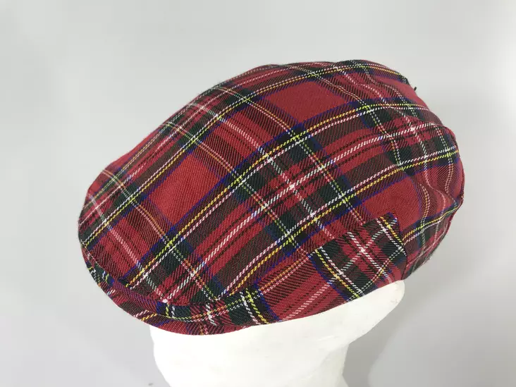 Flatcap, pun scottiruutu, one size - Flat Capit - LC546 - 1