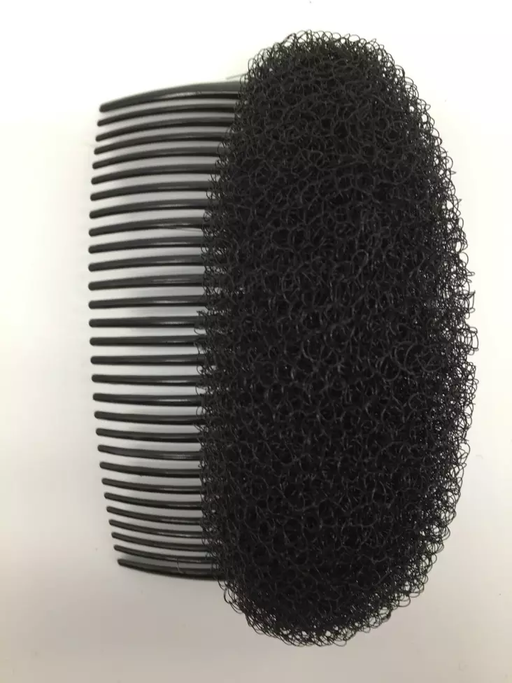 Hiusvalkki kammalla, musta - Hiuskoristeet - PIN136 - 1