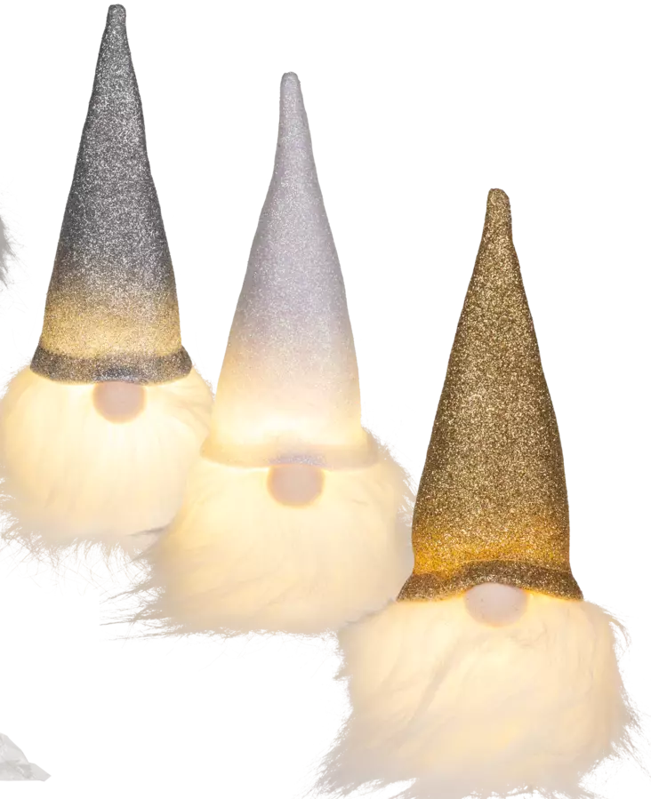 Joulutonttu nenä näkyy LED valolla - Joulu - JOULU26 - 1