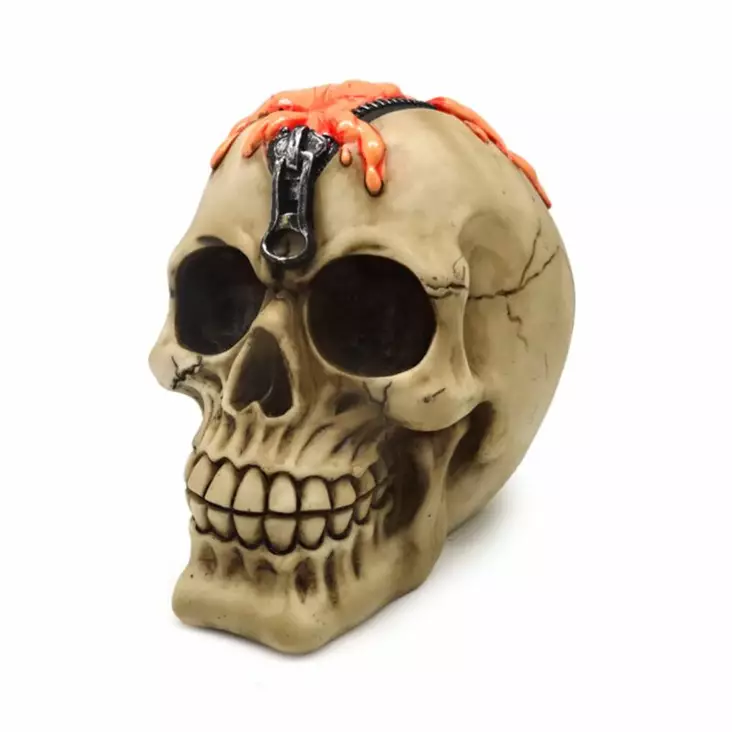 Kallo Valuvat Aivot, 10,5 x 12 x 15,5 cm - Kallot, Halloweenrekvisiitta - HOR756 - 1