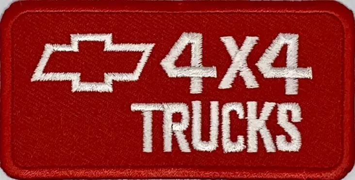 Kangasmerkki 4x4 Chevrolet - Kangasmerkit - K1536 - 1