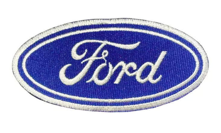 Kangasmerkki, Ford, sininen - Kangasmerkit - K976 - 2