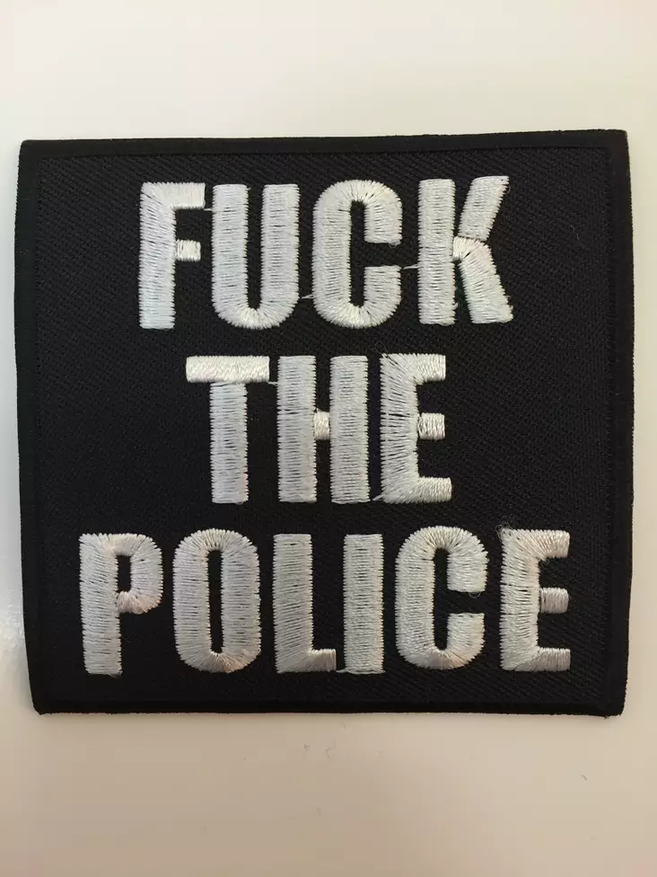 Kangasmerkki, Fuck The Police - Kangasmerkit - K1086 - 1