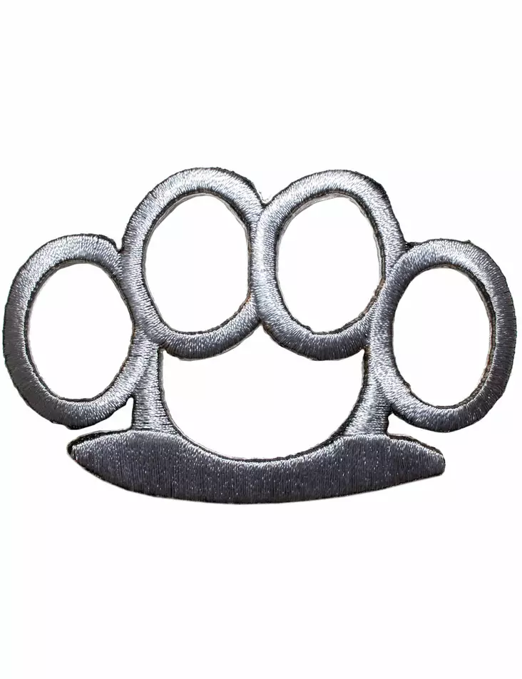 Kangasmerkki, Nyrkkirauta, hopea - Kangasmerkit - K946 - 1