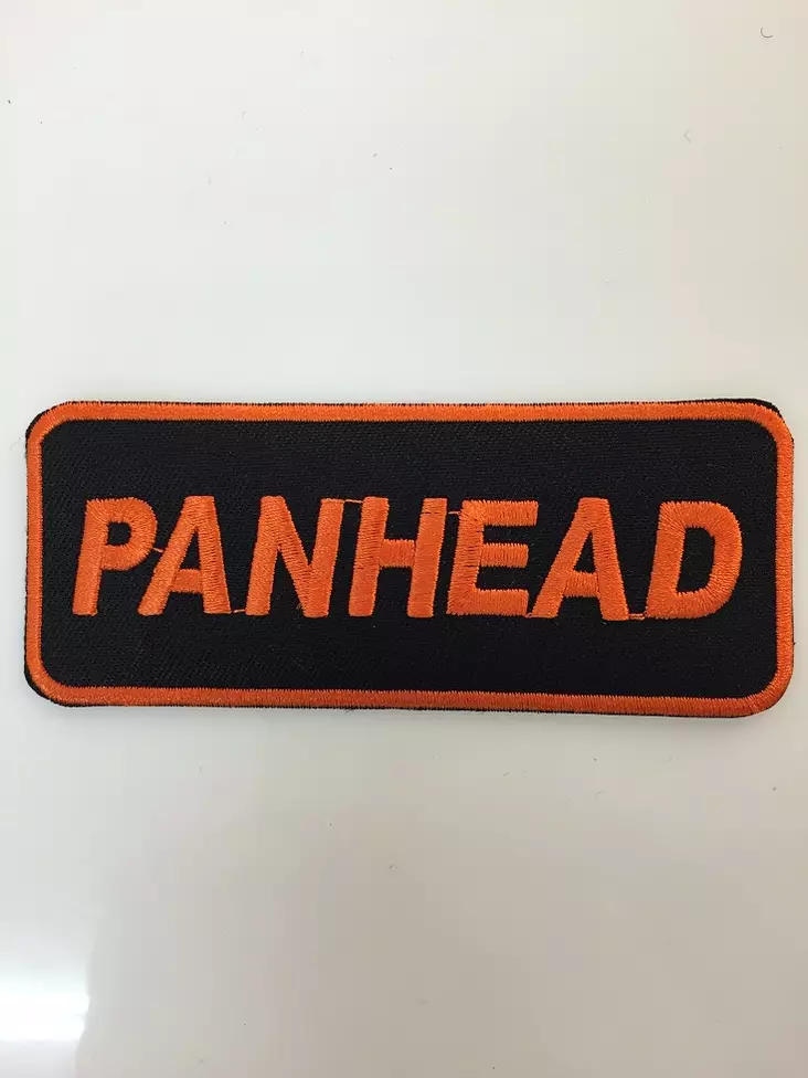 Kangasmerkki-Panhead-etukuva - Kangasmerkit - K1296 - 1