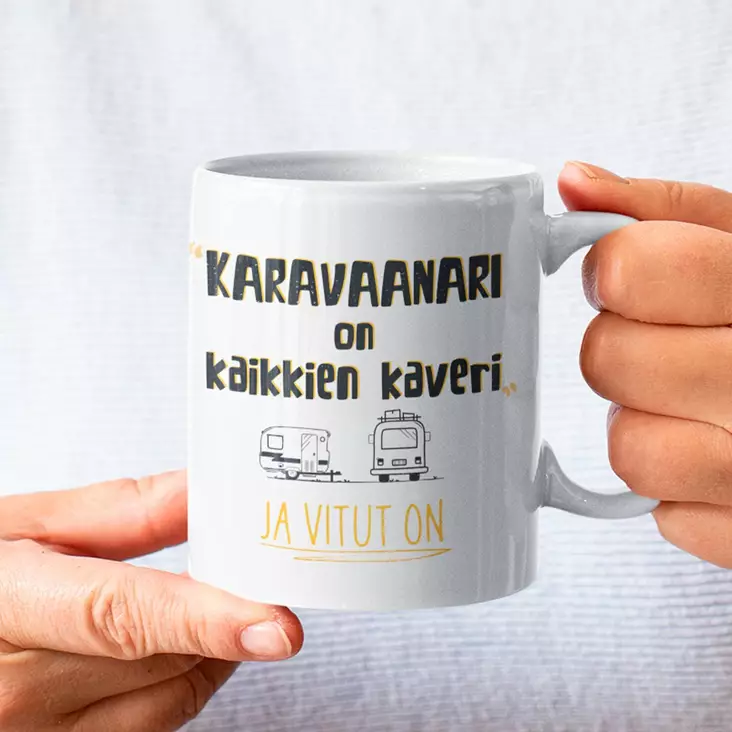 Karavaanari, kahvikuppi kaikkien kaveri - Mukit - LKM336 - 1