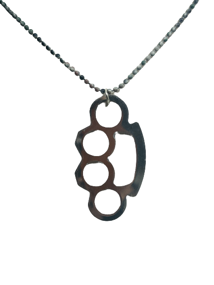 Kaulakoru nyrkkirauta palloketjulla - Kaulakorut - BA306 - 1