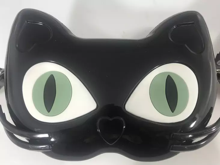 Kissannassu-käsilaukku, musta - Reput - NL676 - 1