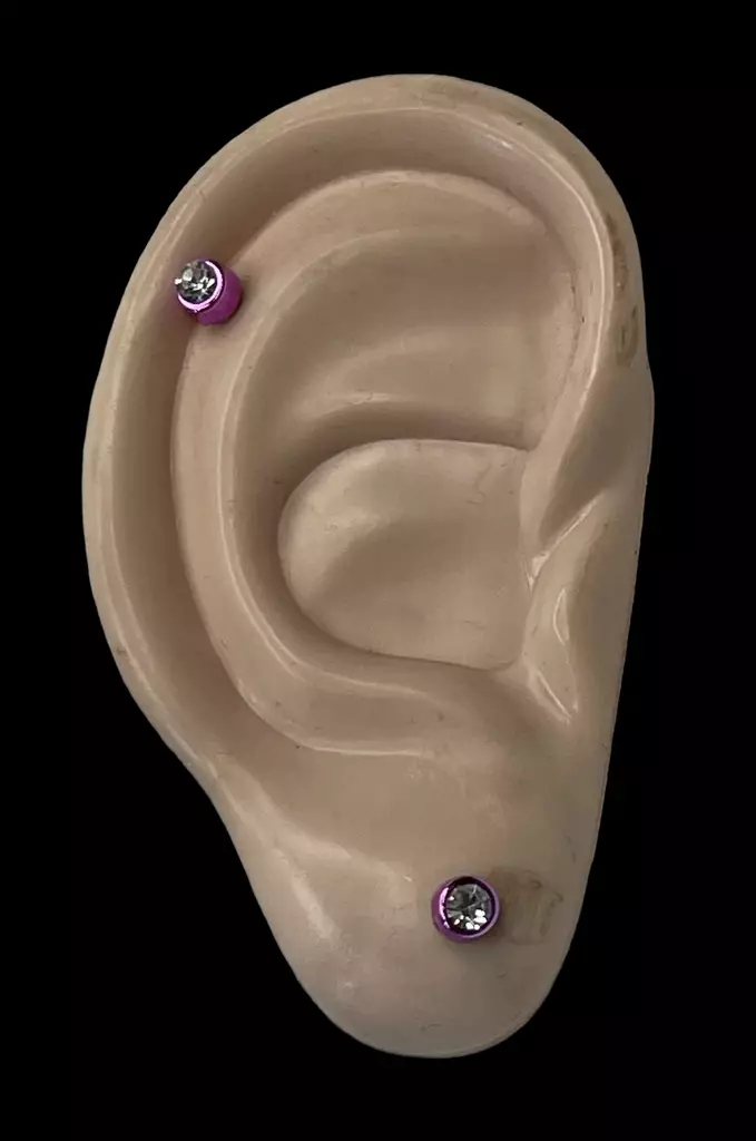 Korvakorut Metallipinkki 4mm - Korvakorut - KRV146 - 1