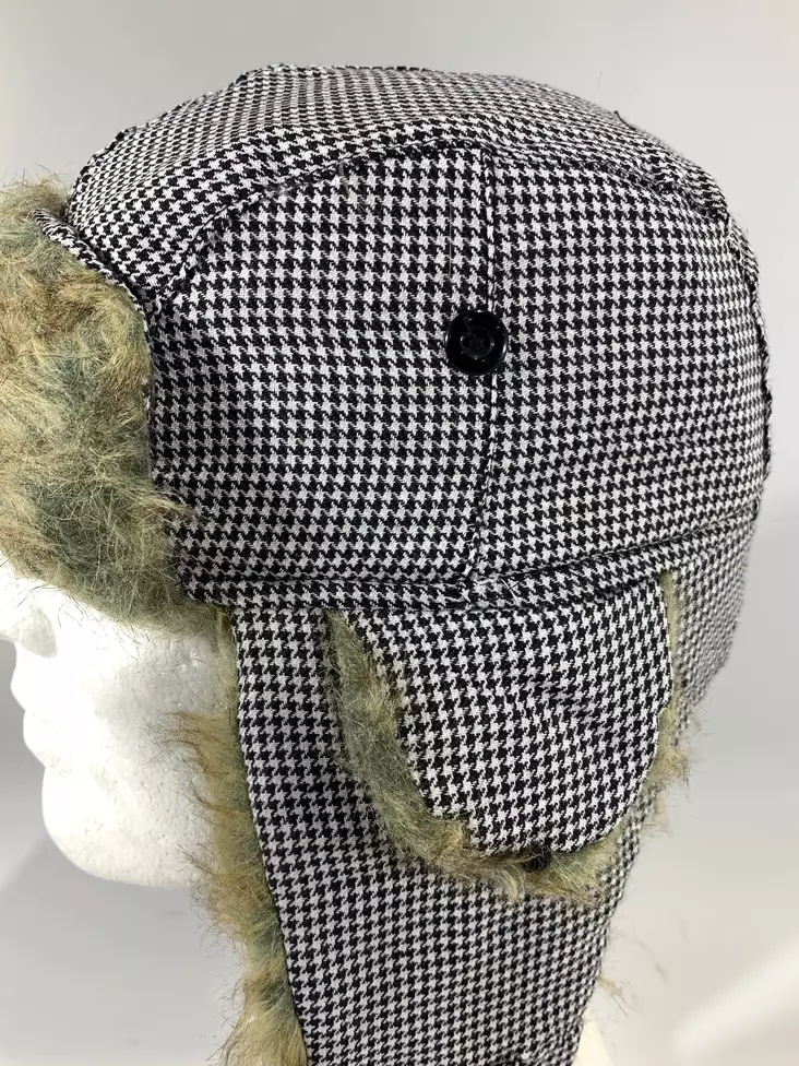 Lasten Karvalakki Mustavalko ruutu - Karvalakit - KAR56 - 1