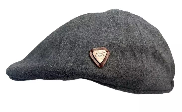 Lätsä Harmaa, 6-paneelinen - Flat Capit - LC776 - 1