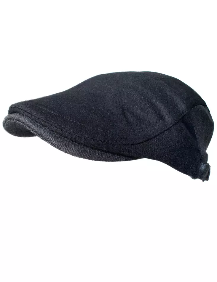 Lätsä, musta-harmaa - Flat Capit - LC336 - 1