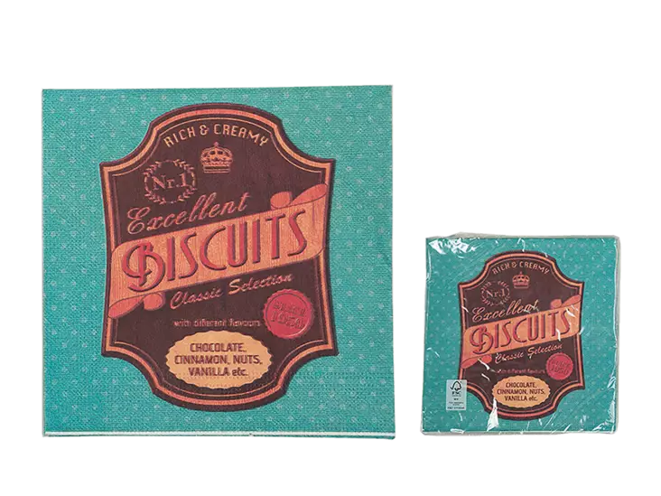 Lautasliina, Biscuits 20 kpl - Servetit - SER6 - 1