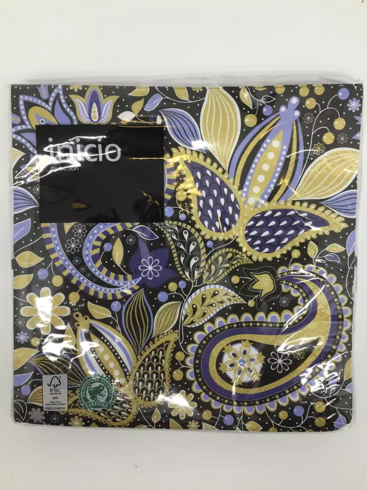 Lautasliina, Kukkakuosi, monivärinen - Servetit - SER26 - 1