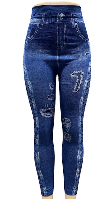 Leggingsit sivunyöriefektillä - Leggingsit - LEG596 - 1