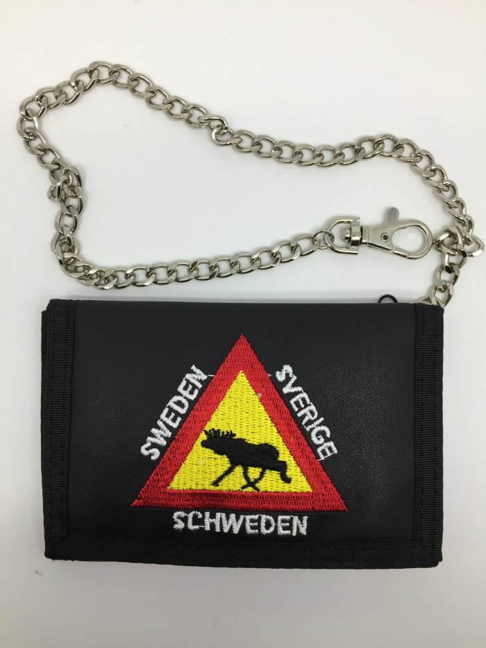 Lompakko, Sweden hirvivaroitus, ketjulla - Lompakot ja rahakukkarot - KN296 - 1