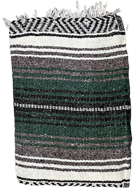 Mexico viltti,Forest Green/Charcoal/Whit - Kodin tekstiilit - MEX56 - 1