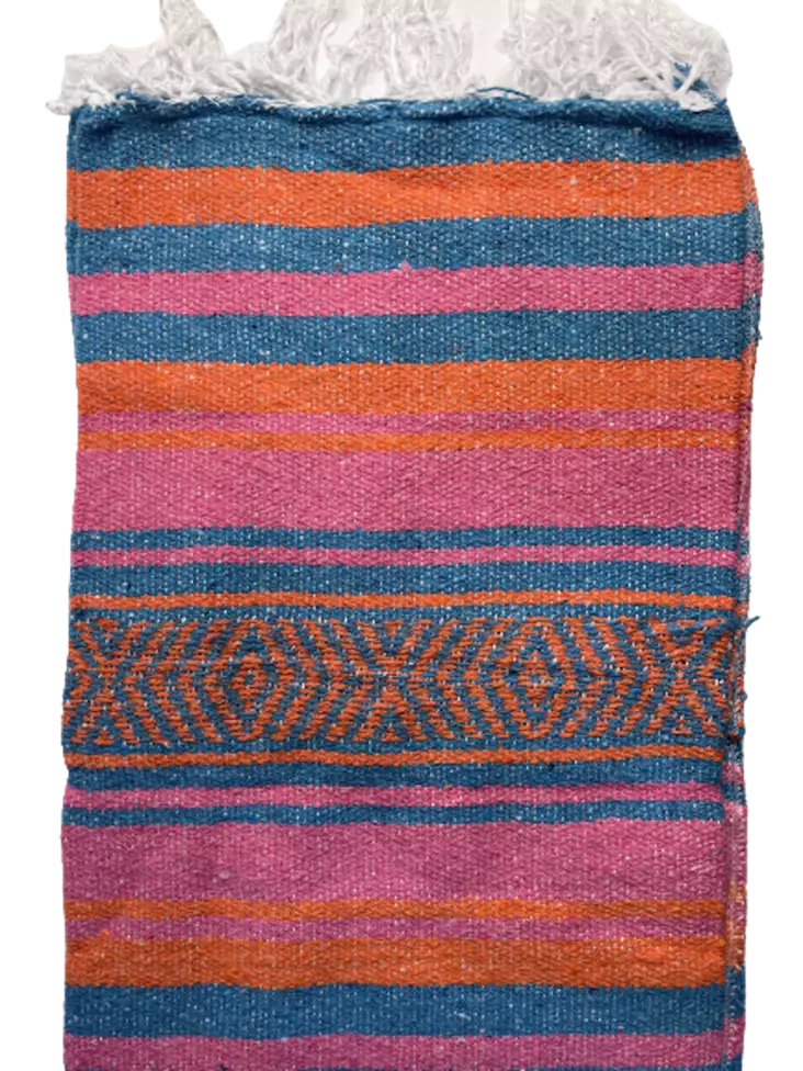 Mexico viltti Hot Pink/Turquoise/Orange - Kodin tekstiilit - MEX36 - 1