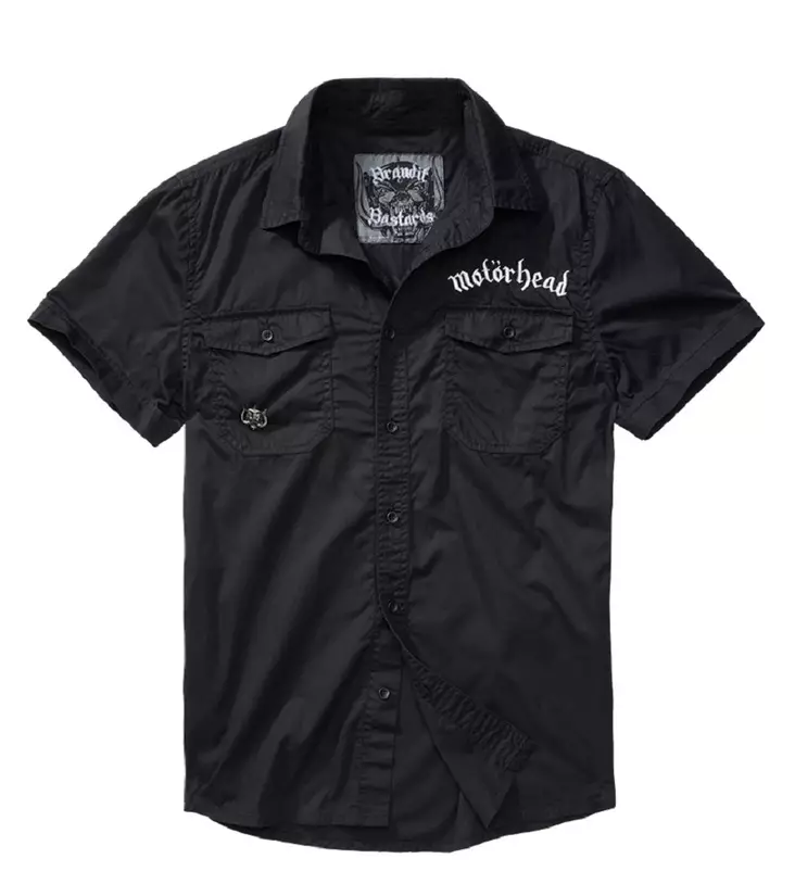 Motörhead-kauluspaita, musta lyhythiha - Kauluspaidat - MOT6 - 1