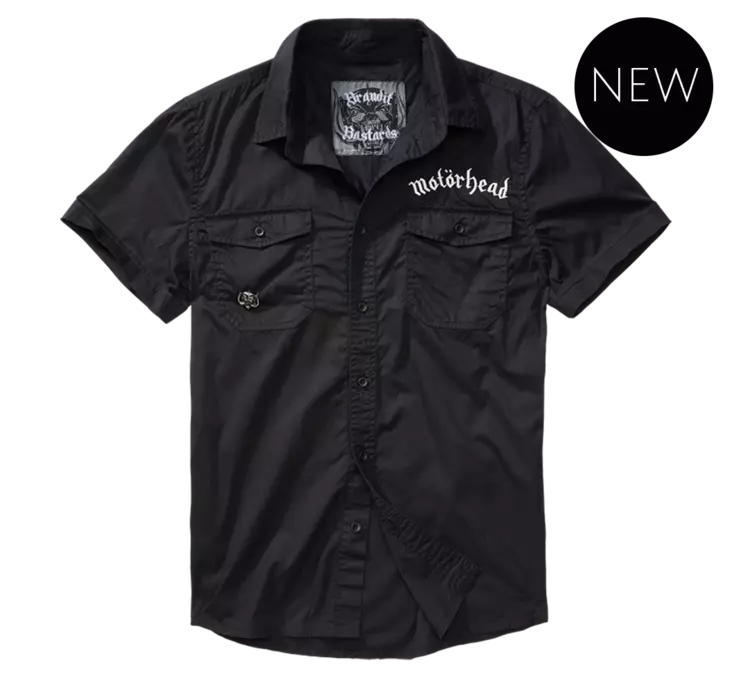 Motörhead-kauluspaita, musta lyhythiha - Kauluspaidat - MOT6 - 1