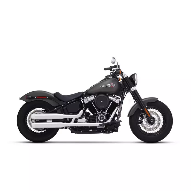 MUFFLER SLIP-ON 3.5" CHROME W/CHROME END CAPS - Pakoputket ja niiden osat - 18011236 - 1