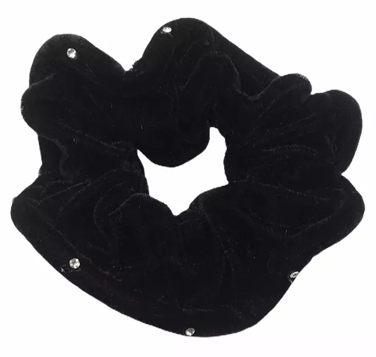 Muhkea hiusdonitsi, musta - Hiuskoristeet - PIN286 - 1