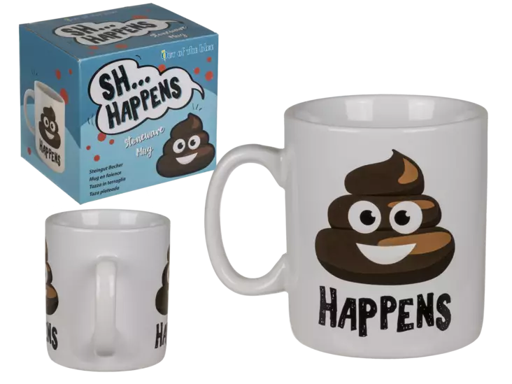 MUKI shit HAPPENS 18x11cm - Astiat - LKM206 - 1