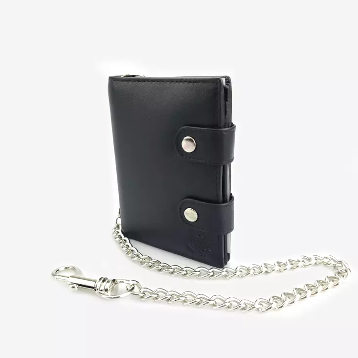 Musta ketju-lompakko RFID - Lompakot ja rahakukkarot - KN466 - 1