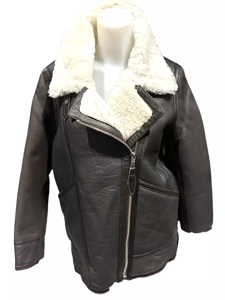 Naisten Bomber B-3, lampaannahka - Nahkatakit ja -liivit - T626 - 1