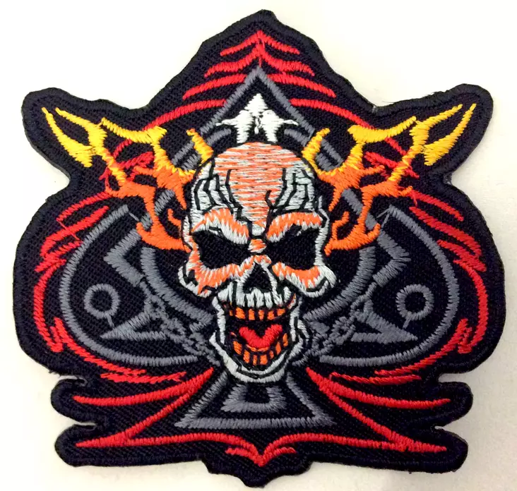 Pääkallotribaalipata - Kangasmerkit - K1366 - 1