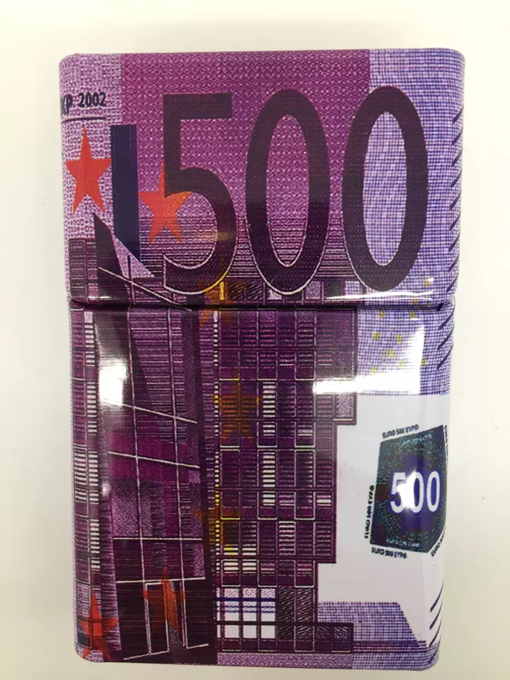 Peltikotelo 500€ 9,5 x 6 x 3 cm - Kotelot - PRT946 - 1