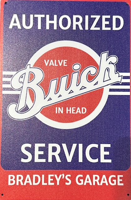 Peltikyltti Buick Service - Taulut, kehykset - PELT416 - 1