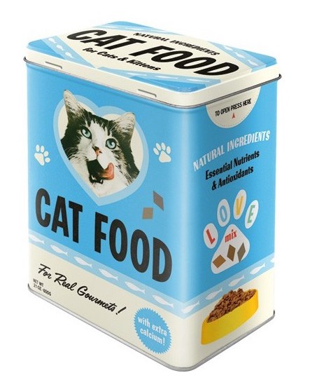 Peltipurkki CAT kissan ruokapurkki - Peltipurkit - PELT176 - 1