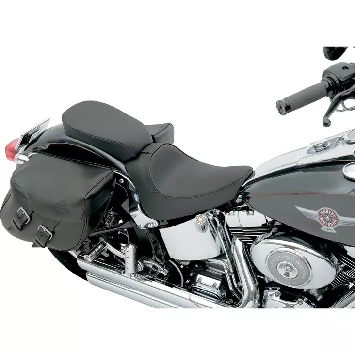 PILLION PAD SOLO REAR WIDE VINYL BLACK - Satulat ja satulanpäälliset - 08020636 - 1