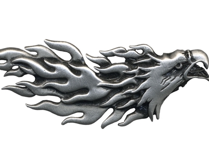 Pinssi Liekki kotka 2-lukitustapilla - Pinssit - PNS106 - 1