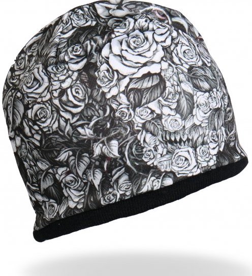 Pipo Hot Leathers Rose skull beanie - Pipot - PI546 - 1