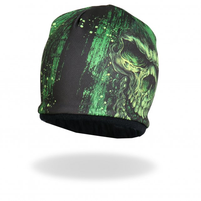 Pipo, Hot Leathers, Shredder Skull Green - Pipot - PI436 - 1