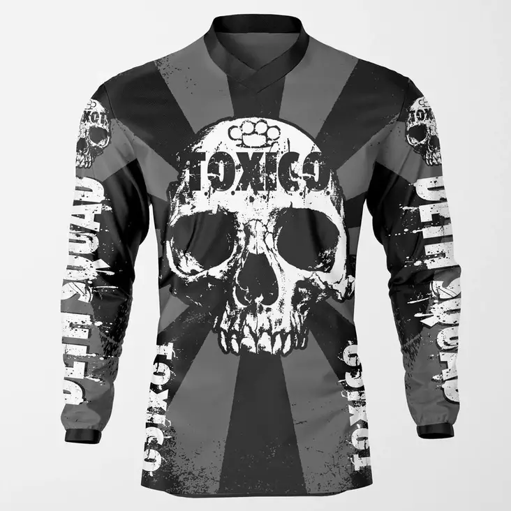 Pitkähiha Deth Squad, mu/valk. - Pitkähihaiset paidat - TOX76 - 1