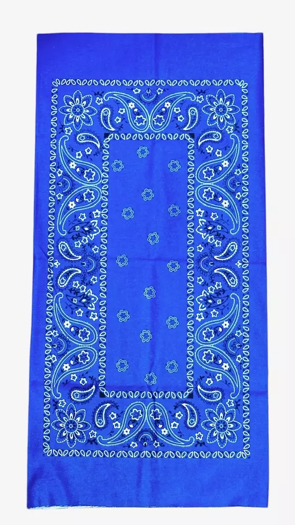 Putkihuivi Kasmir kirkas sininen - Putkihuivit - B426 - 1